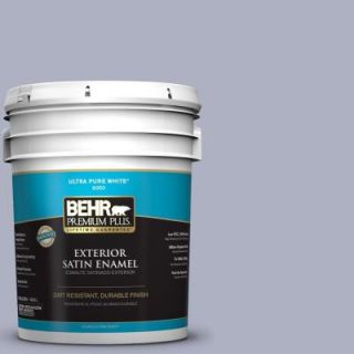BEHR Premium Plus 5 gal. #S550 3 Chivalrous Satin Enamel Exterior Paint 905005