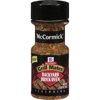 McCormick Grill Mates Backyard Brick Oven Seasoning, 2.62 oz