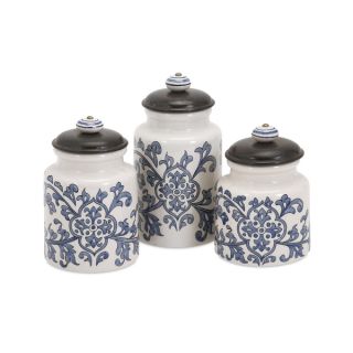 Vera Hand Painted Canisters (Set of 3)   Shopping   Great