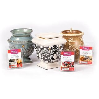 Better Homes and Gardens Wax Warmer and 5pk Wax Cubes Bundle