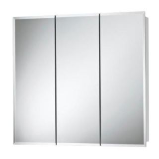 Horizon 30 in. W x 28 in. H x 5.25 in. D Surface Mount Medicine Cabinet with 1/2 in. Beveled Mirror in White 255230X