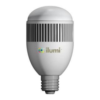 ilumi 60W Equivalent Color Tunable (2000K 8000K) A21 Bluetooth LED Smart Light Bulb   Arctic White ML2101W