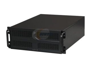 Athena Power RM 4U455B85 Black SECC Japanese steel 1.2mm thickness 4U Rackmount Server Case W/EPS 12V V2.92 Active PFC 850W 6 (3 optional) External 5.25" Drive Bays