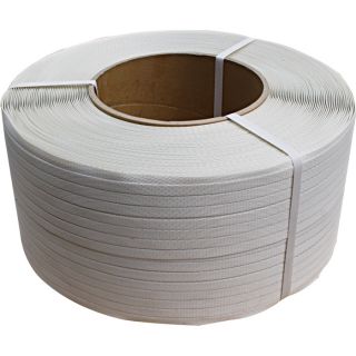 Ironton 1/2In. Poly Strapping — 9,000Ft. Roll, 8In. x 8In. Core  Poly   Plastic Strapping Materials
