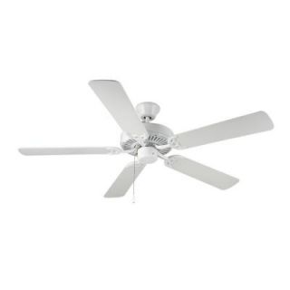 Monte Carlo HomeBuilder I 52 in. White Ceiling Fan BF1 WH