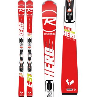 Rossignol Hero Elite ST TI Skis w/ Axial3 120 Bindings 2016