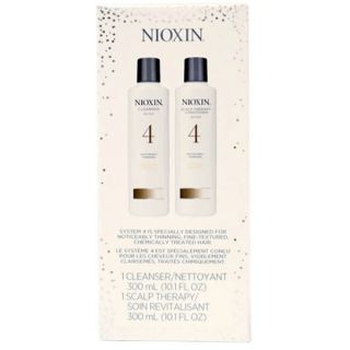 Nioxin System #4 Cleanser and Scalp Therapy 10.1 ounce Kit
