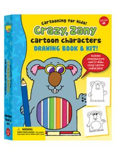 Crazy, Zany Cartoon Characters Drawing Book & Kit by Quarto Publishing Group USA