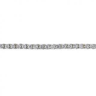 3.97ct White Diamond 14K White Gold 7 1/4" Tennis Bracelet   7925891