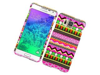 Samsung Galaxy Alpha G850 Hard Case Cover   Elegant Tribal Patter 177