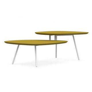 Tweet Coffee Table with Double Top by Calligaris