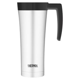 Insulated Stainless Steel Mug with Handle   16 oz