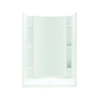 STERLING Accord 36 in. x 42 in. x 77 in. Shower Kit with Age in Place Backers in White 72250106 0