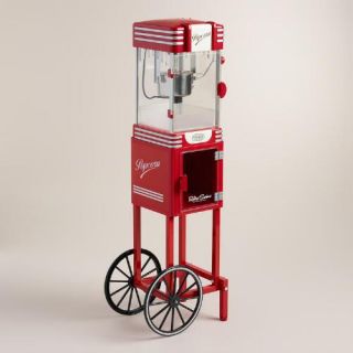 Retro Kettle Popcorn Maker Cart