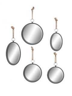 Metal Mirrors (Set of 5) by UMA