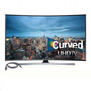 Samsung 40" Curved 4K Ultra HD, 3D LED Smart TV with 3D Glasses and 6' HDMI Cab   7813496