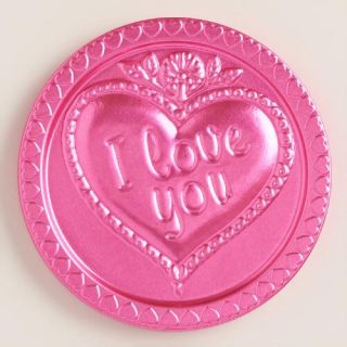 Steenland I Love You Chocolate Medallion, Set of 4