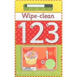 Wipe Clean 123: Number Learning Fun [With Cards and Pen]