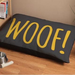 Checkerboard, Ltd ''Woof!'' Dog Bed