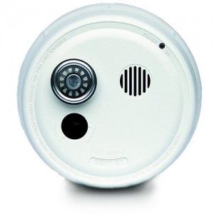 Gentex 9123TF Smoke Alarm, 120V Hardwired Interconnectable Photoelectric w/9V Battery Backup, T3 Horn, Integral Heat Alarm & A/C Contacts (917 0017 002)