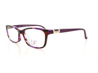 DVF Eyeglasses 5051 518 Purple Tortoise 50MM