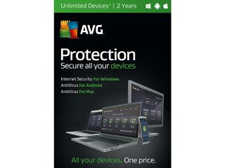 AVG Protection 2016   Unlimited Devices / 2 Years