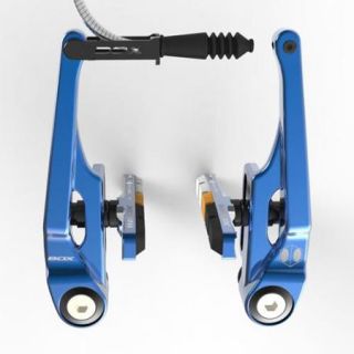 Box Components Eclipse Linear Pull BMX Bicycle Brakes   BX BA130V (Blue   85mm)