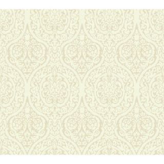 Waverly Small Prints Bedazzled 33 x 20.5 Damask Wallpaper by York
