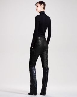 Givenchy Pleated Leather Pants