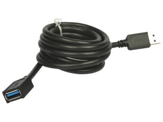 USRobotics USR8405 6 ft. Black USB 3.0 Super Speed Extension Cable