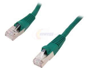 Coboc CY CAT7 30  Green 30ft. 26AWG Snagless Cat 7 Green Color 600MHz SSTP(PIMF) Shielded Ethernet Stranded Copper Patch cord /Molded Network lan Cable
