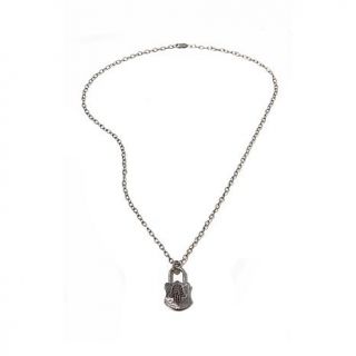 Rarities: Fine Jewelry with Carol Brodie Champagne Diamond Black Rhodium Plated   7803746