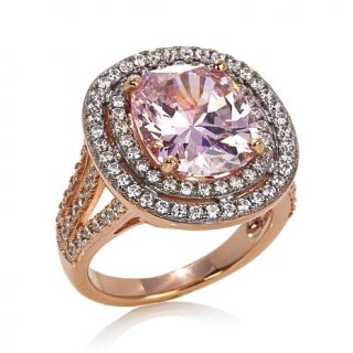 Victoria Wieck 9.14ct Absolute™ and Simulated Pink Sapphire Rose Vermeil    7821900
