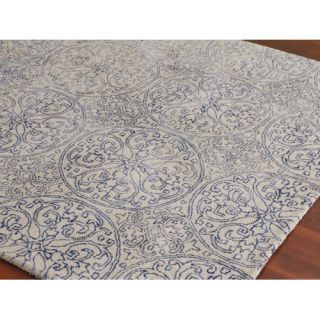 Serendipity Hand Tufted Ink Blue Area Rug by AMER Rugs