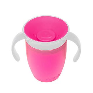 Munchkin Miracle 360 Degree 7 Ounce Trainer Cup   Pink    Munchkin