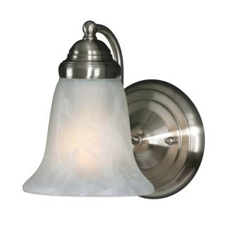 Collette 6.86 in W 1 Light Pewter Arm Hardwired Wall Sconce