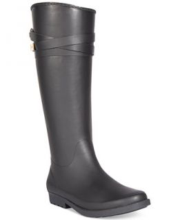 Tommy Hilfiger Womens Coree Tall Rain Boots