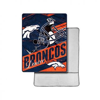 Officially Licensed NFL Foot Pocket 46" x 60" Throw   Broncos   7767288