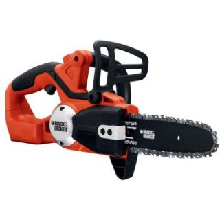 BLACK+DECKER 8 in. 20 Volt Max Lithium ion Cordless Electric Chainsaw LCS120B