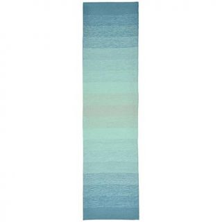 Liora Manne 24" x 8' Ravella Ombre Rug   Aqua   7799538