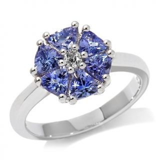 Colleen Lopez "Instant Whimsy" 1.28ct Tanzanite and White Topaz Sterling Silver   7820768