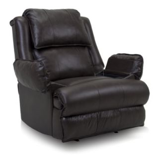 Douglas Leather Match Chaise Recliner