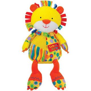 Kids Preferred Label Loveys Cute as a Button Plush Lion