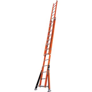 Little Giant® SumoStance™ Extension Ladder — 28Ft., 375Lb. Capacity, Type 1AA Fiberglass, Model# SUMO 28 1AA
