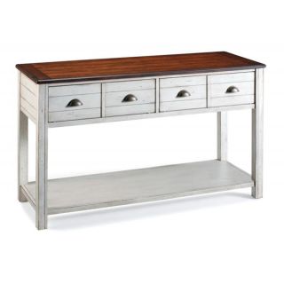 Bellhaven Alabaster Finish 2 drawer Sofa Table   Shopping