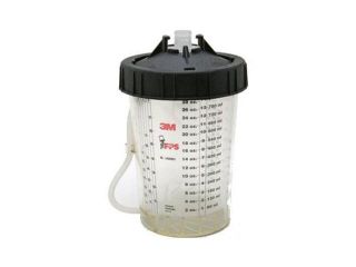 3M PPS Type H/O LARGE Pressure Cup for Paint Spray Gun 28 oz (828 mL) 16124