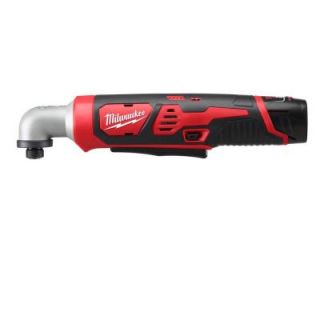 Milwaukee M12 12 Volt Lithium Ion 1/4 in. Right Angle Hex Impact Driver Kit 2467 21