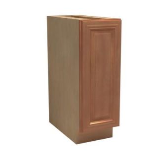 Home Decorators Collection 21x34.5x24 in. Dartmouth Assembled Base Cabinet with 1 Full Height Door Right Hand in Cinnamon B21FHR DCN