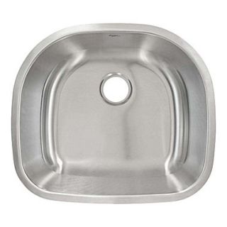 LessCare 23.63 x 21 Undermount Single Bowl Kitchen Sink