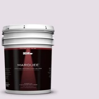 BEHR MARQUEE 5 gal. #670E 2 Pearl Violet Flat Exterior Paint 445005